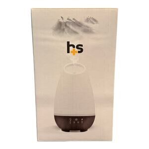 HealthSmart 500mL Essential Oil Diffuser Cool Mist Humidifier 7 LED White NEW